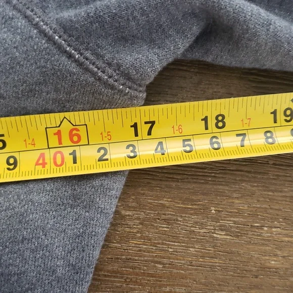 Nike Heather Gray Full Zip Hoodie with White Accents Size XS - Picture 8 of 10